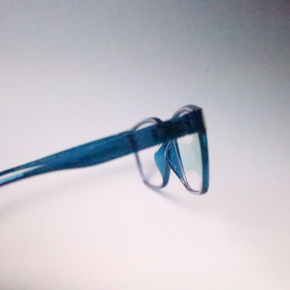 McALLISTER cold insert MC4510 teal crystal 54-18 145 eyeglasses frame N15 - Picture 5 of 8